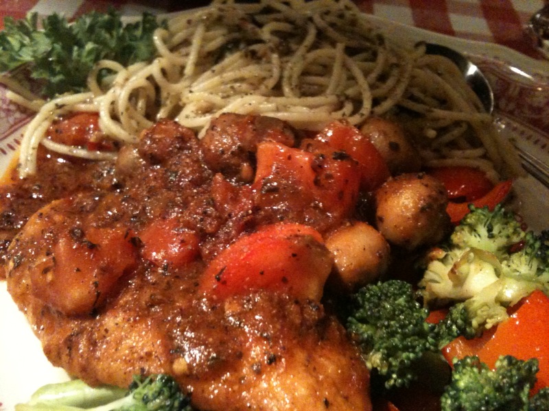 how to make east side mario's linguine chicken amatriciana recipe